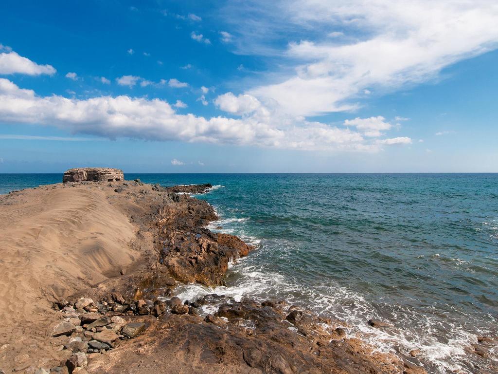 Beach House Adelfas San Agustin Mci Exteriör bild